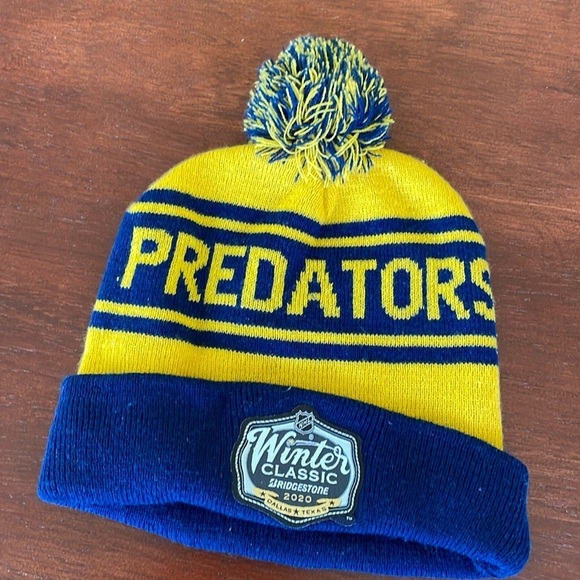 Nashville Predators Unisex Winter Classic 2020 Pom Pom Hat - Picture 1 of 6